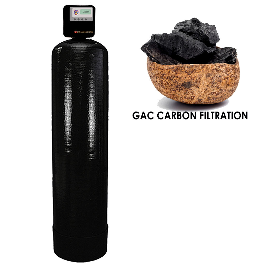 Brewing Water 1" x 3 cu ft GAC Carbon Filter