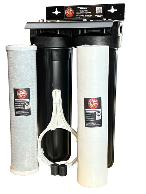 4.5 x 20  Double GAC and Sediment Filter System